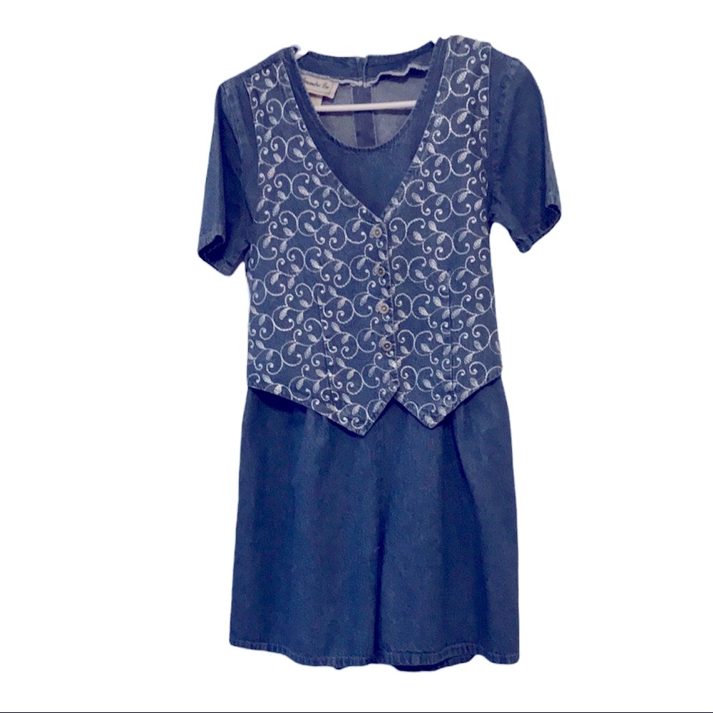 Vintage Alexandra Lee Romper - Very Figure Flattering!